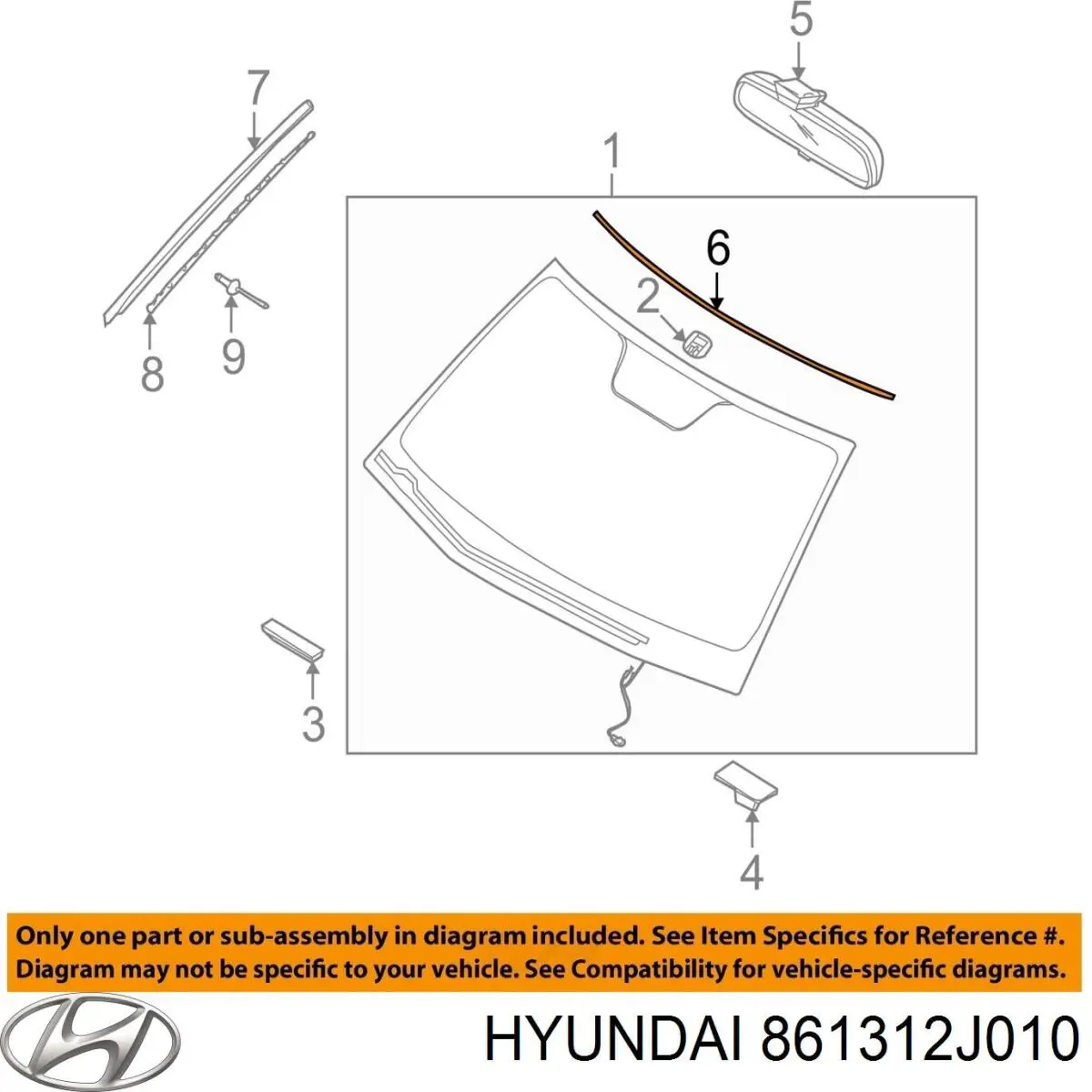  861312J010 Hyundai/Kia