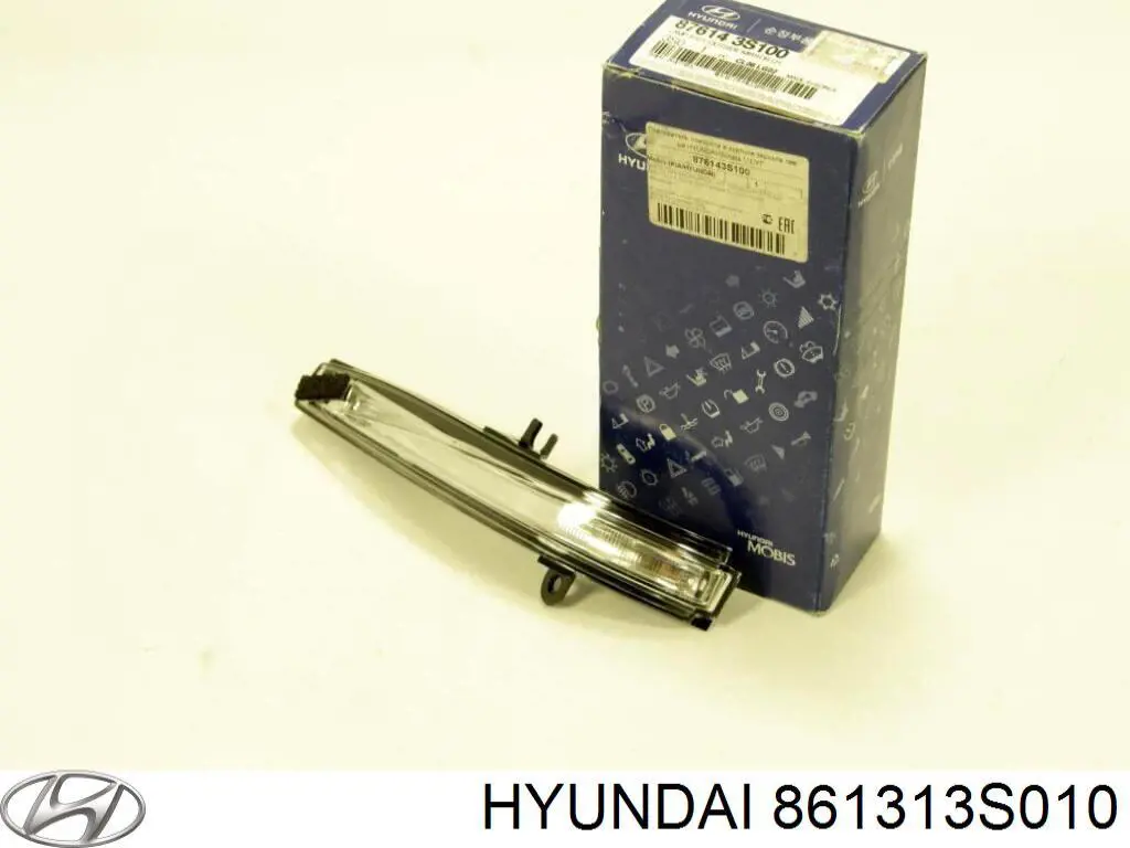 Купити 861313S010 Hyundai/Kia Молдинг вітрового скла лівий