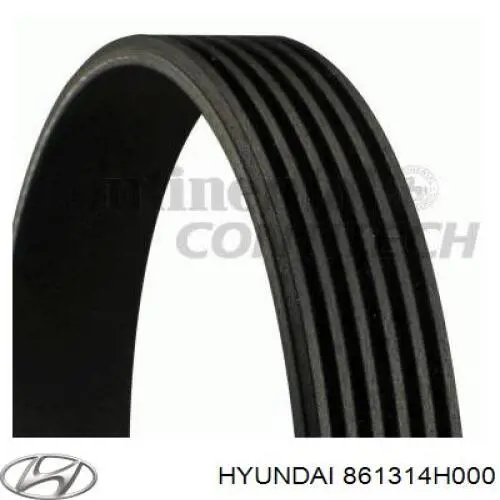 Молдинг вітрового скла лівий Hyundai/Kia 861314H000 ціна, від 65.85 USD