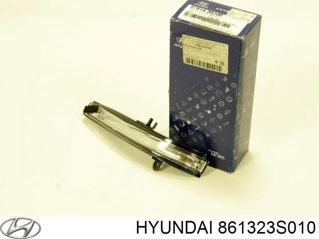 861323S010 Hyundai/Kia Захисна накладка переднього скла права