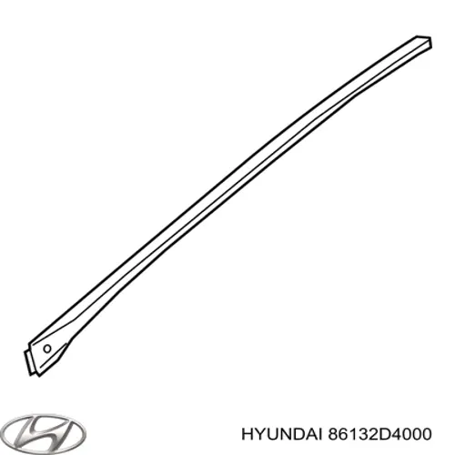 86132D4000 Hyundai/Kia Захисна накладка переднього скла права
