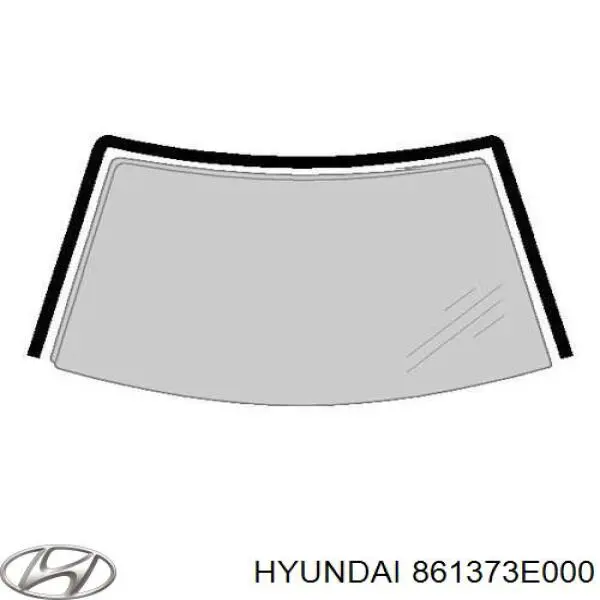 861373E000 Hyundai/Kia ущільнювач лобового скла