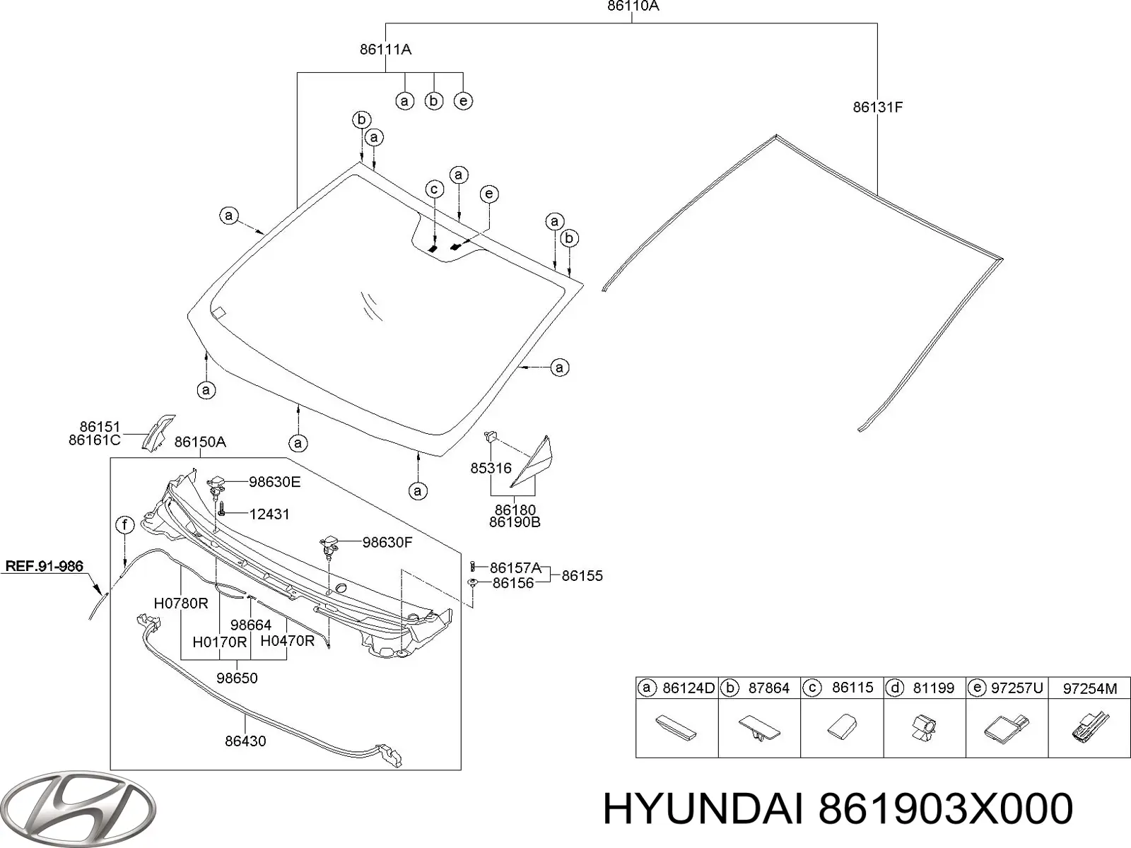  861903X000 Hyundai/Kia