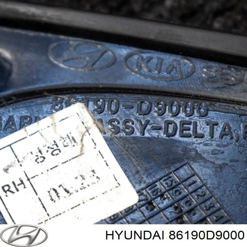 86190D9000 Hyundai/Kia 