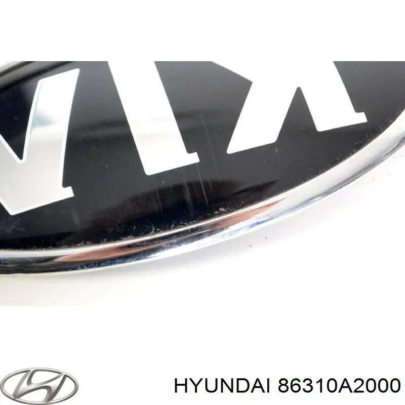 86310A2000 Hyundai/Kia Емблема кришки багажника, фірмовий значок