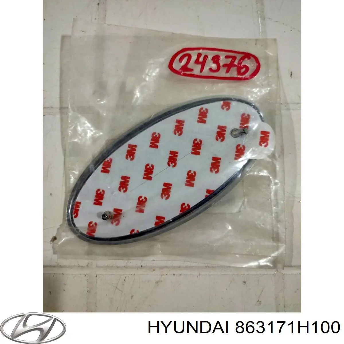 863171H100 Hyundai/Kia Емблема кришки багажника, фірмовий значок