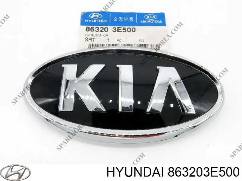 Купити 863203E500 Hyundai/Kia Емблема решітки радіатора