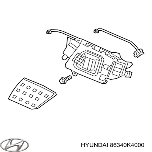 86340K4000 Hyundai/Kia Порт зарядки
