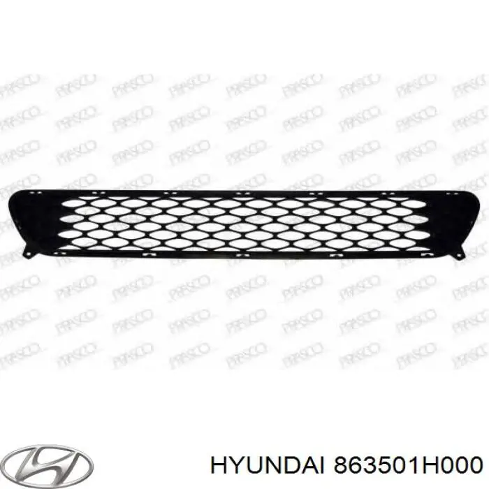 Облицювання радіатора Hyundai/Kia 863501H000 ціна, від 21.87 USD