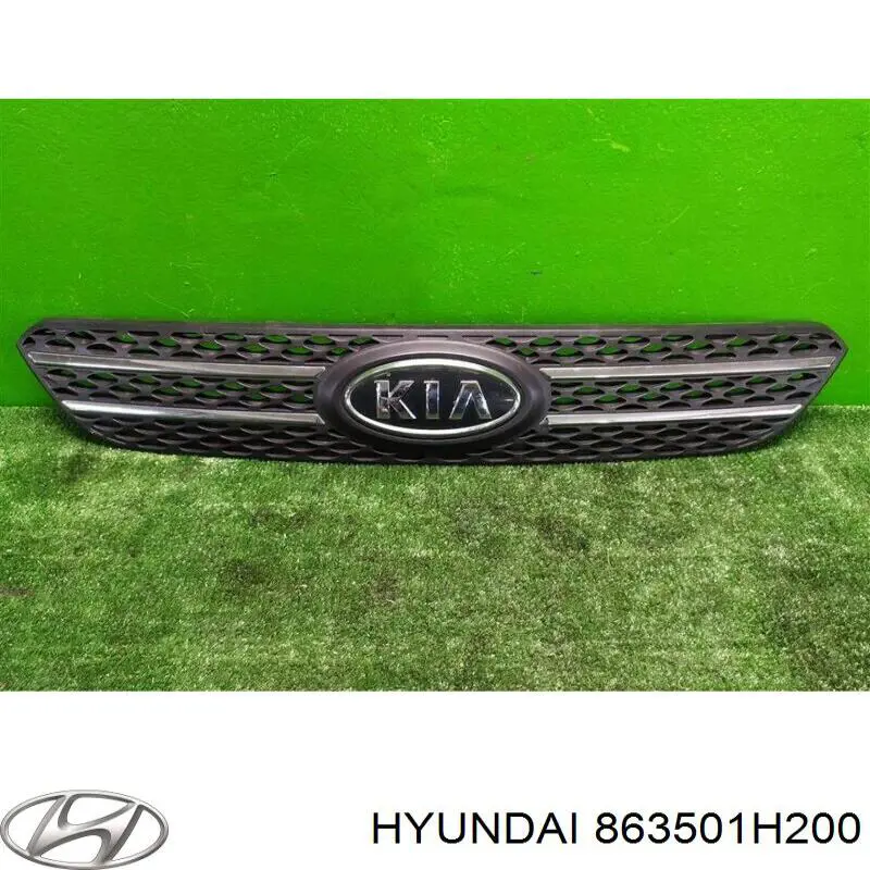 863501H200 Hyundai/Kia Решітка радіатора