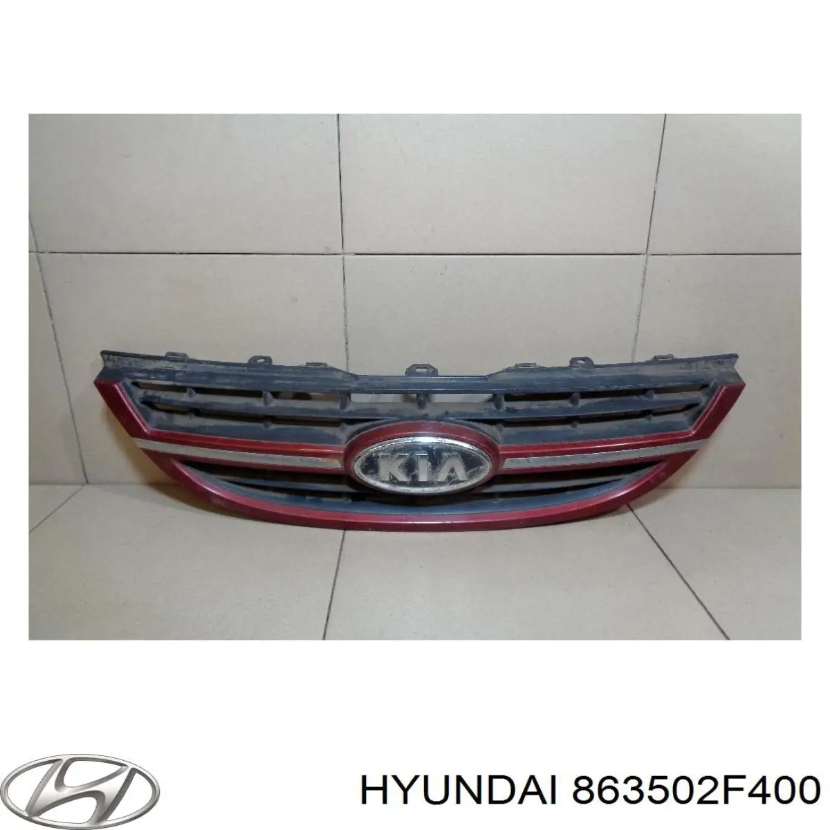 Облицювання радіатора Hyundai/Kia 863502F400 ціна, від 22.55 USD