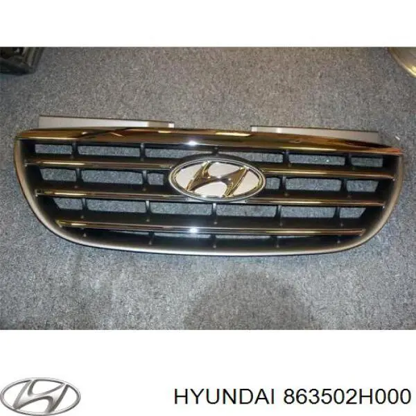 Облицювання радіатора Hyundai/Kia 863502H000 ціна, від 46.04 USD