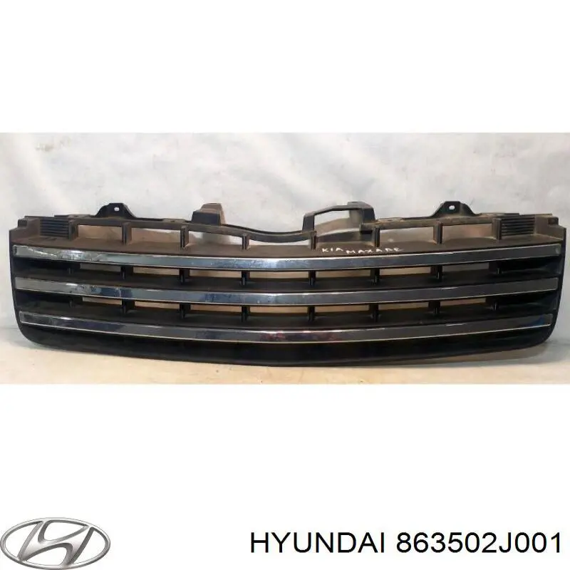 863502J001 Hyundai/Kia Решітка радіатора