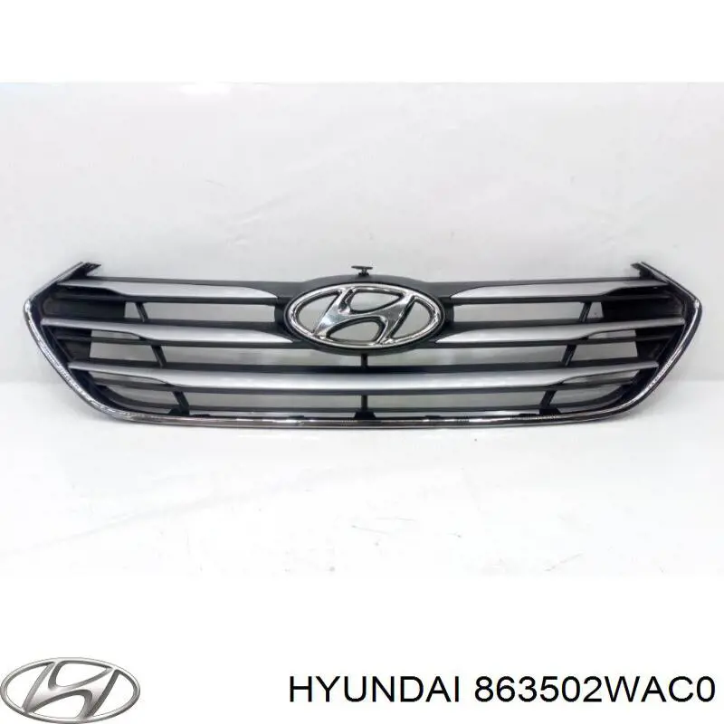 863502WAC0 Hyundai/Kia Решітка радіатора
