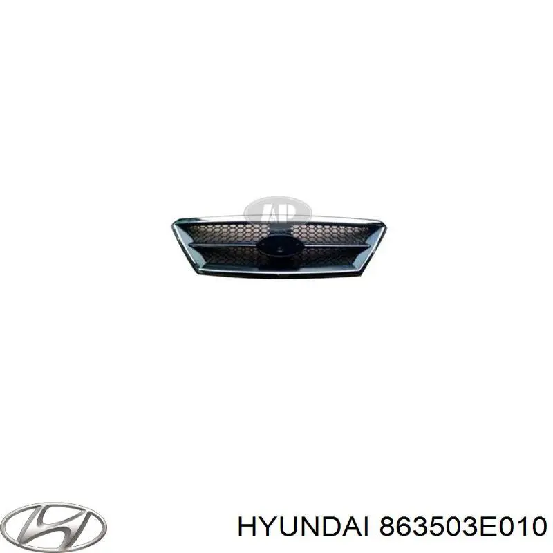 Купити 863503E010 Hyundai/Kia Захисна решітка радіатора