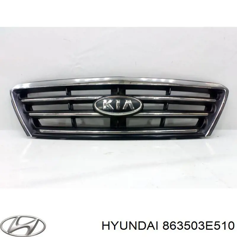 Купити Решітка радіатора KIA Sorento I JC