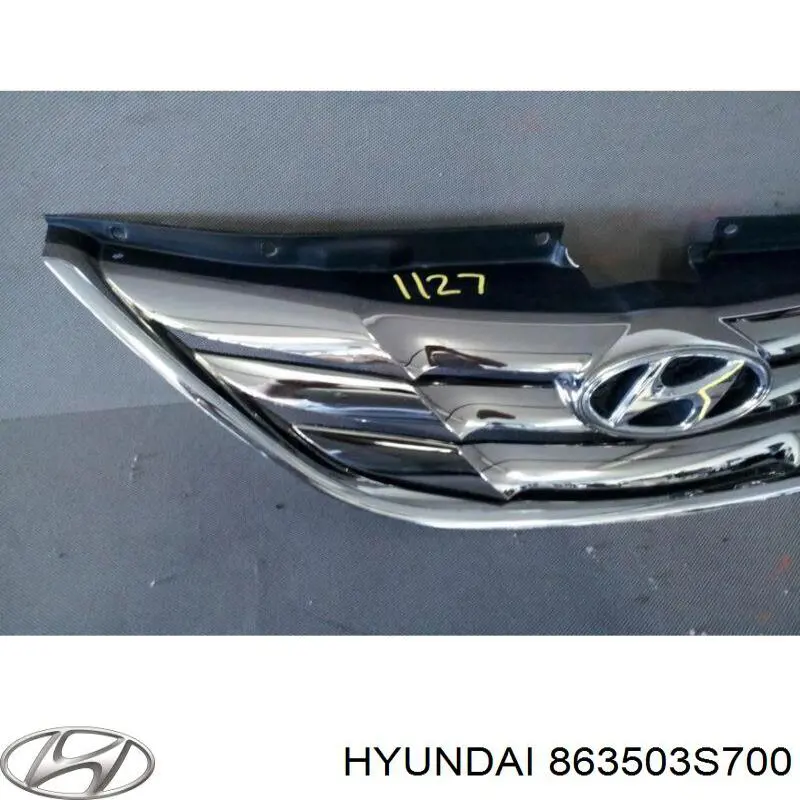 Облицювання радіатора Hyundai/Kia 863503S700 ціна, від 166.85 USD