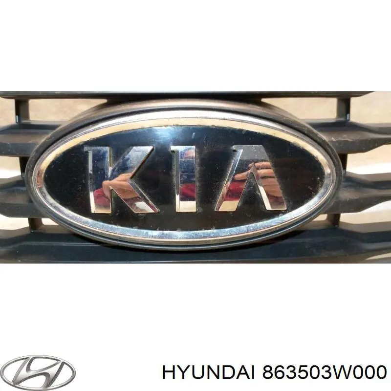 Купити 863503W000 Hyundai/Kia Захисна решітка радіатора