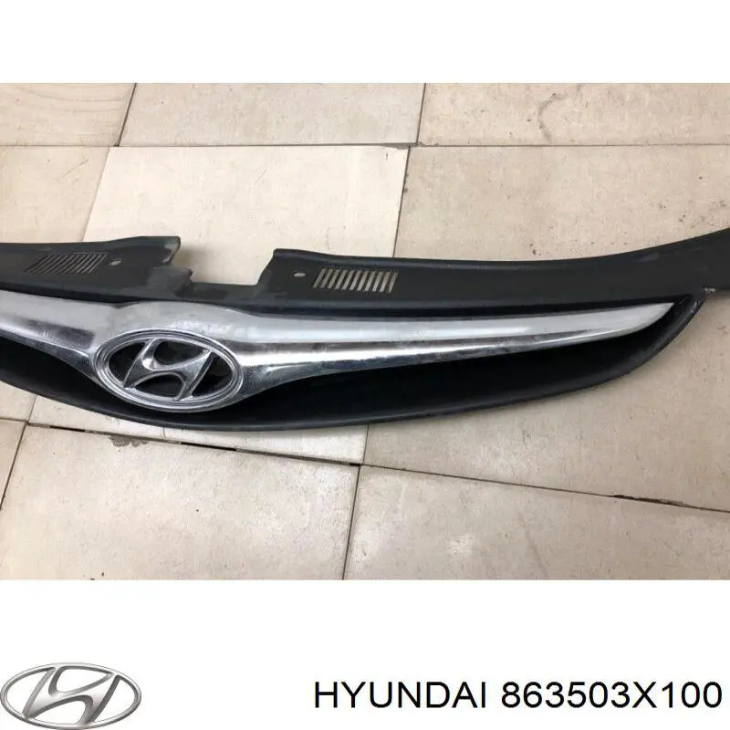 863503X100 Hyundai/Kia Решітка радіатора