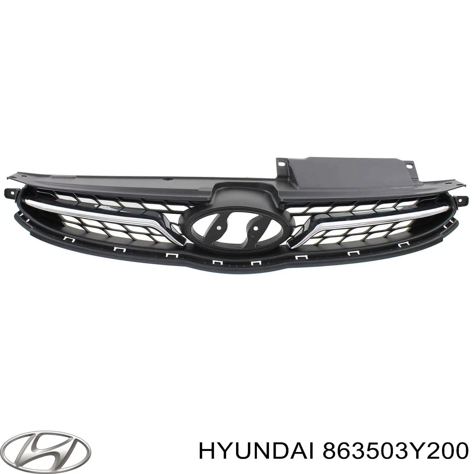 Решітка радіатора 863503Y200 Hyundai/Kia