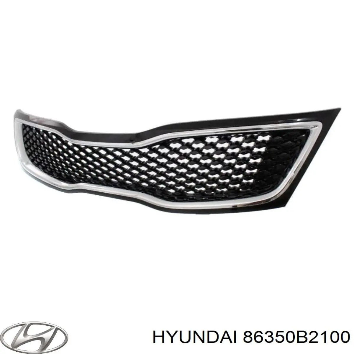 Облицювання радіатора Hyundai/Kia 86350B2100 ціна, від 180.59 USD