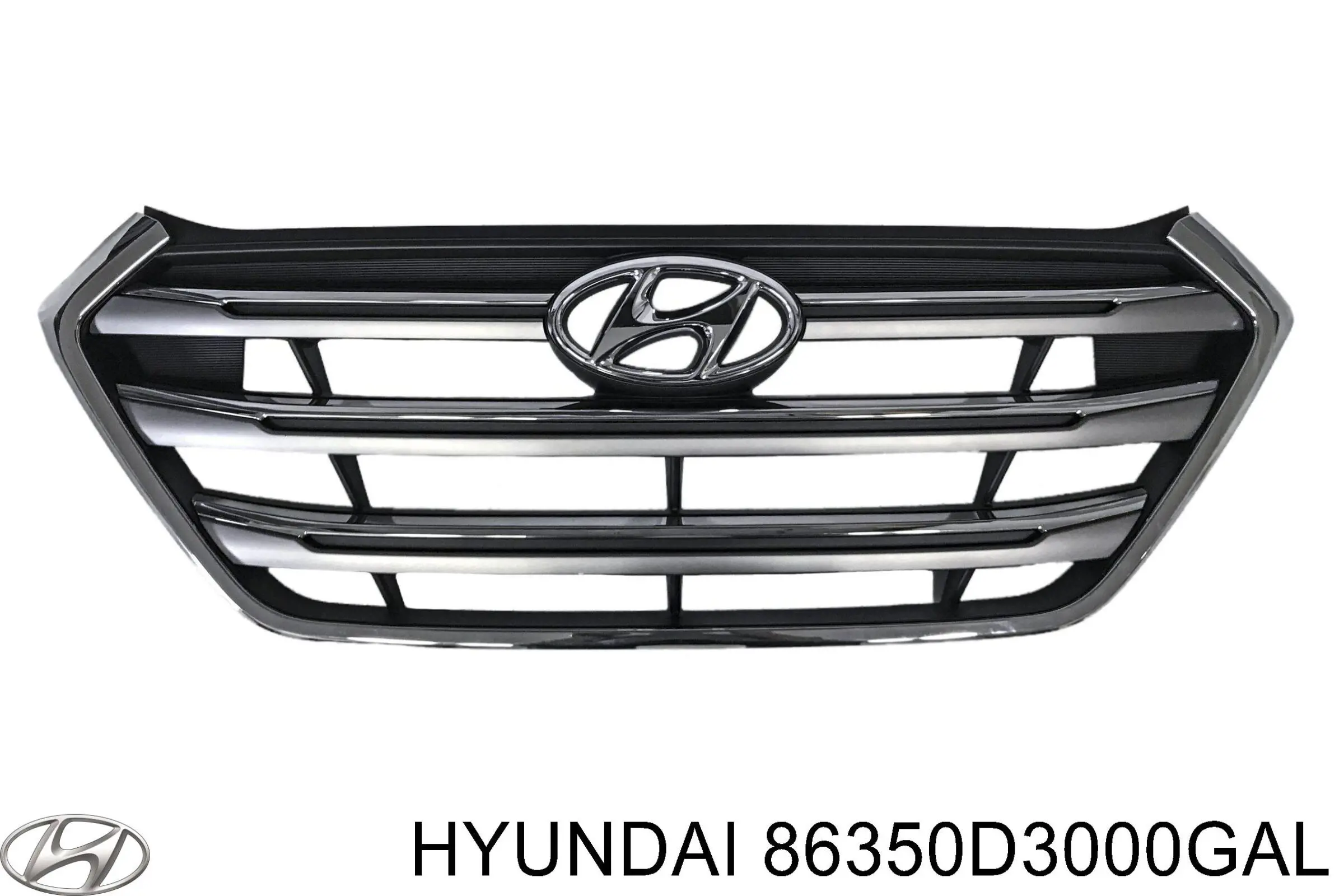 Облицювання радіатора Hyundai/Kia 86350D3000GAL ціна, від 63.54 USD