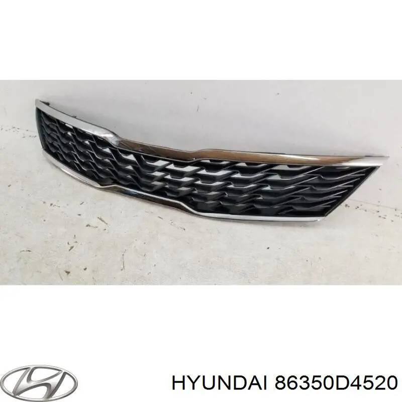 Решітка радіатора 86350D4520 Hyundai/Kia