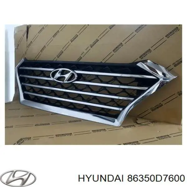 Купити 86350D7600 Hyundai/Kia Захисна решітка радіатора