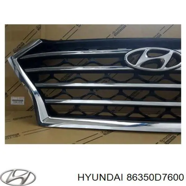 86350D7600 Hyundai/Kia Решітка радіатора