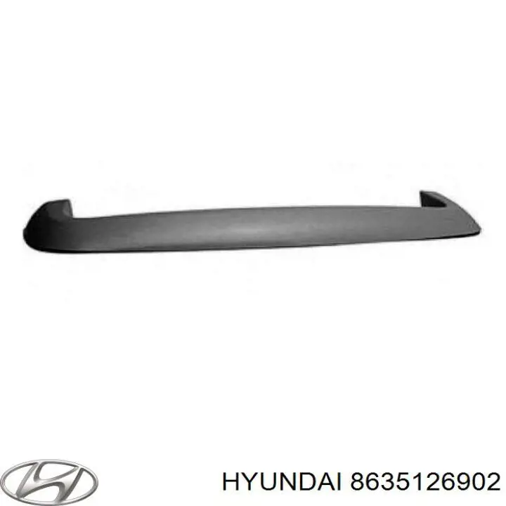 8635126902 Hyundai/Kia Решітка радіатора