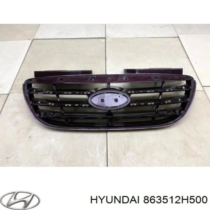 Купити 863512H500 Hyundai/Kia Захисна решітка радіатора
