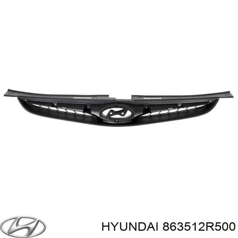 863512R500 Hyundai/Kia решітка радіатора