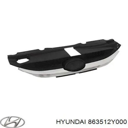 Решетка радиатора hyundai ix35 10-15 с хром молдингом на Hyundai IX35 LM