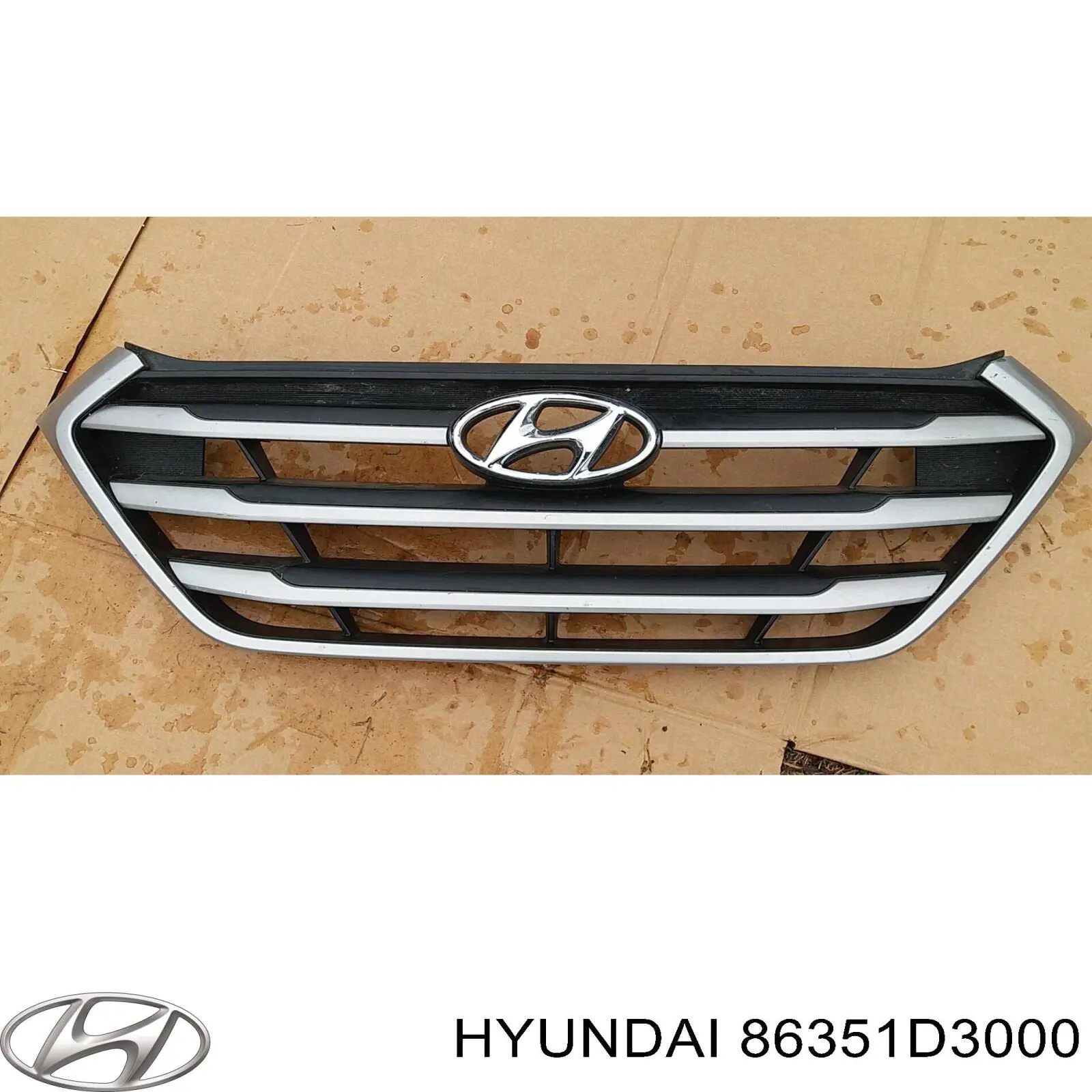 86351D3000 Hyundai/Kia Решітка радіатора