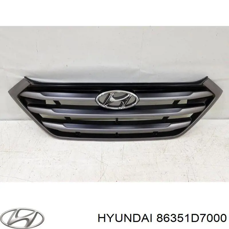 86351D7000 Hyundai/Kia Решітка радіатора