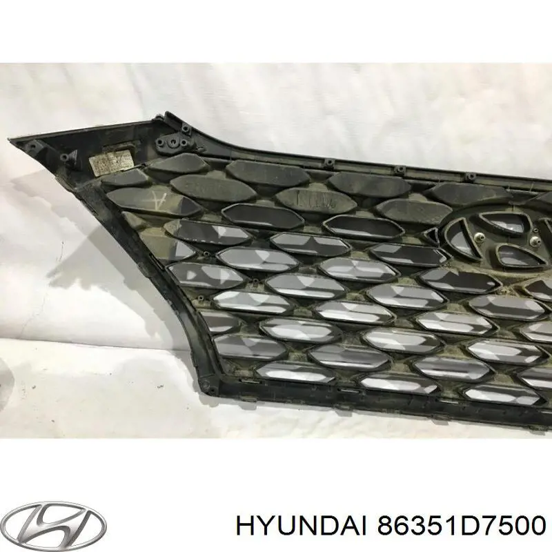 Купити 86351D7500 Hyundai/Kia Захисна решітка радіатора