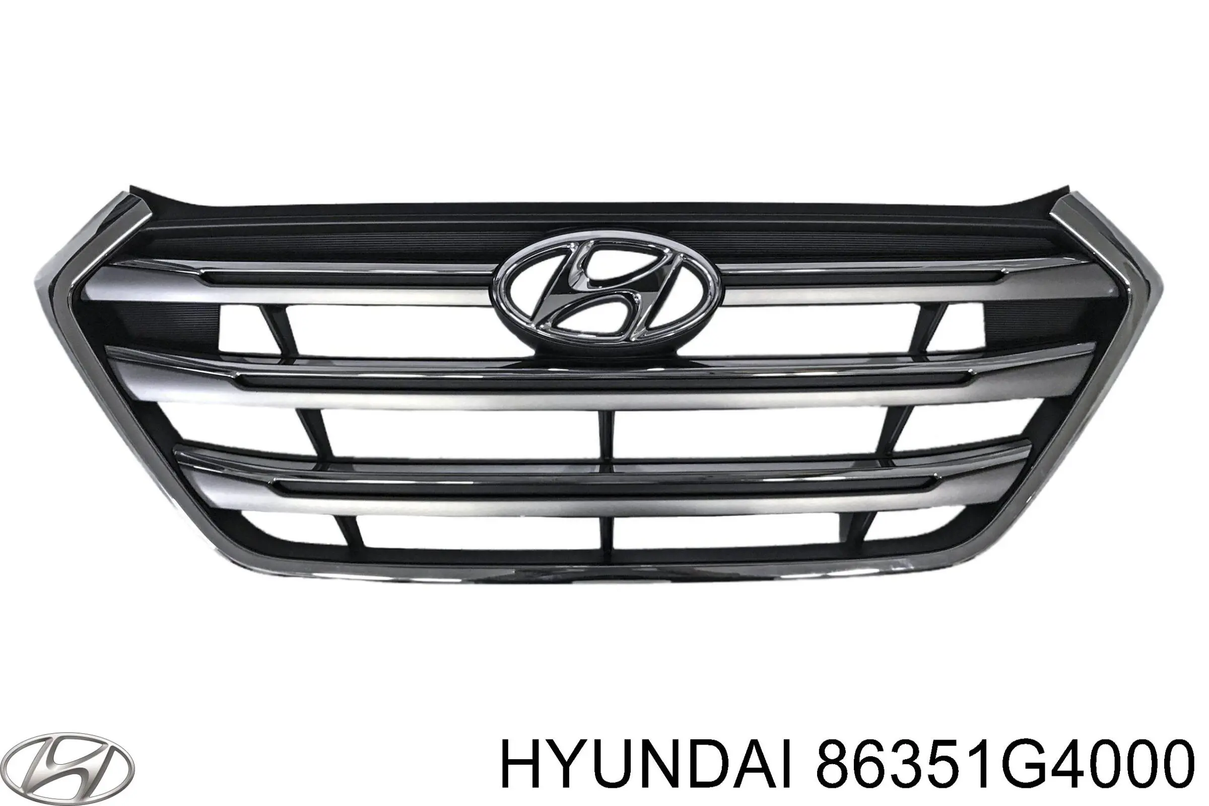 Облицювання радіатора Hyundai/Kia 86351G4000 ціна, від 105.89 USD