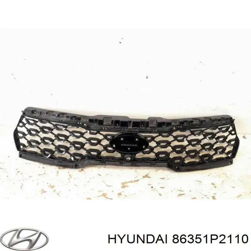 86351P2110 Hyundai/Kia Решітка радіатора