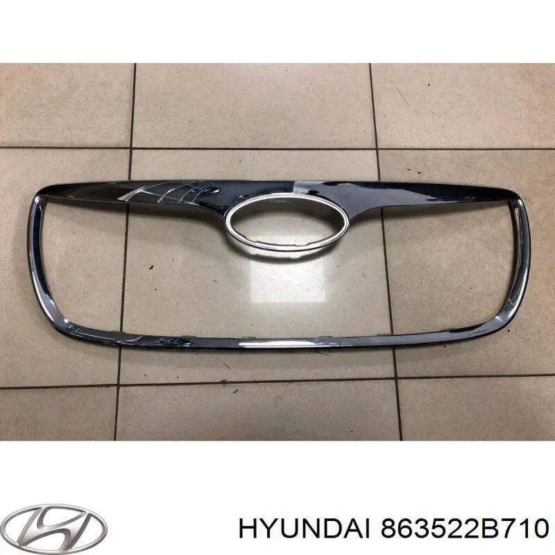 Купити 863522B710 Hyundai/Kia Молдинг решітки радіатора