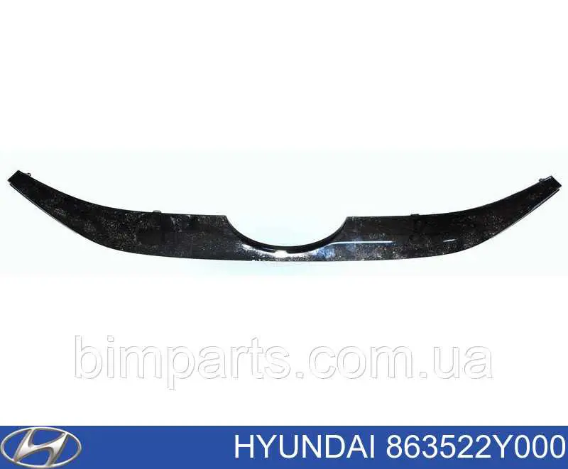 Молдинг решітки радіатора, верхній Hyundai/Kia 863522S300 ціна, від 25.34 USD