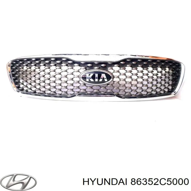 86352C5000 Hyundai/Kia Решітка радіатора