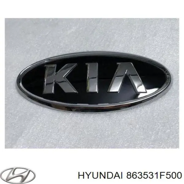 Купити 863531F500 Hyundai/Kia Емблема кришки багажника, фірменнийзначок