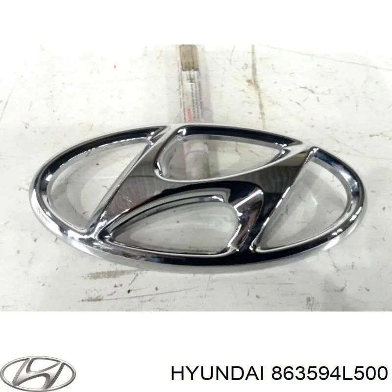 863594L500 Hyundai/Kia емблема решітки радіатора