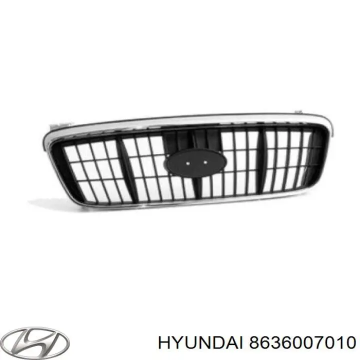 Облицювання радіатора Hyundai/Kia 8636007010 ціна, від 8.30 USD
