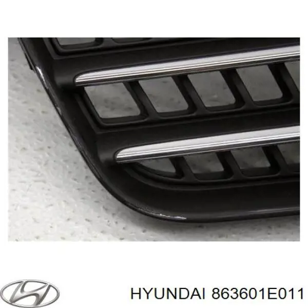 Облицювання радіатора Hyundai/Kia 863601E011 ціна, від 20.31 USD