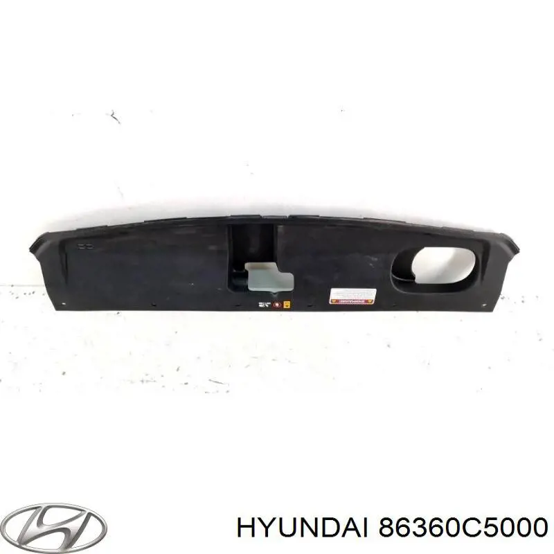 86360C5000 Hyundai/Kia Накладка верхня передній панелі / супорта радіатора