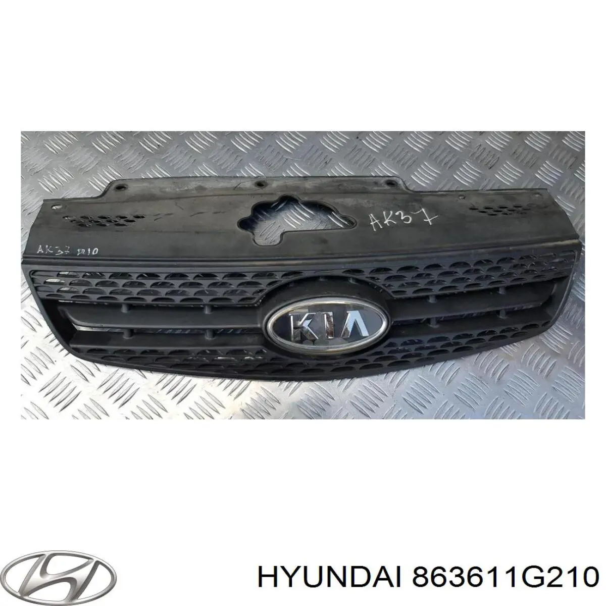 Облицювання радіатора Hyundai/Kia 863601G210 ціна, від 19.02 USD