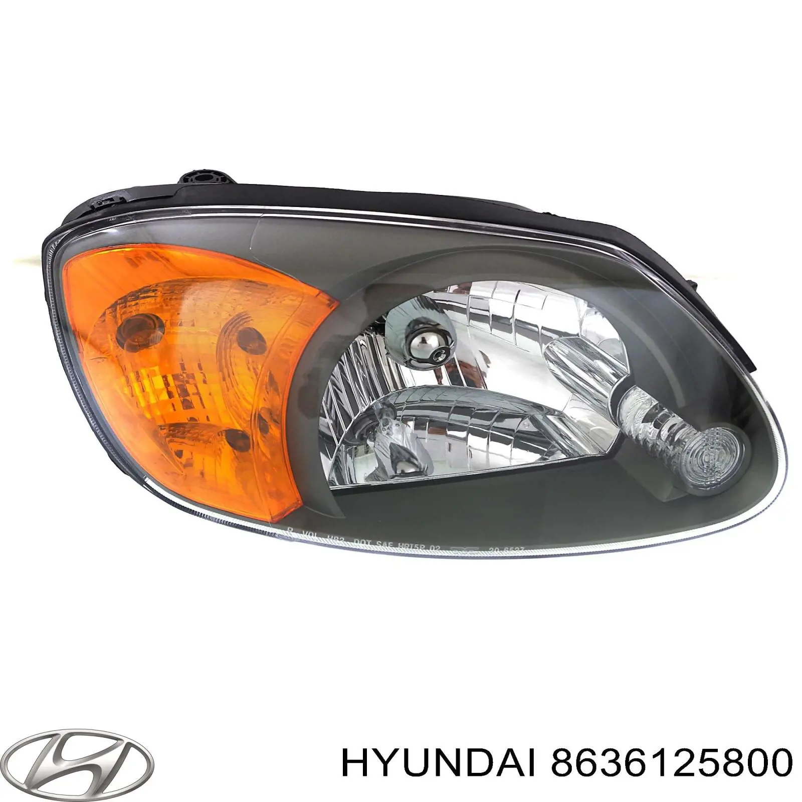 8636125800 Hyundai/Kia Решітка радіатора