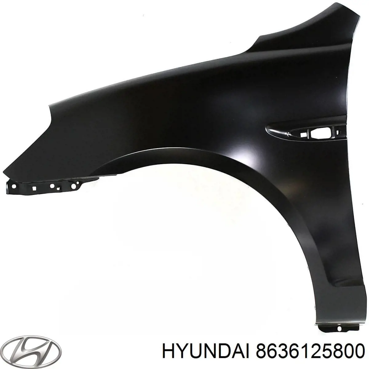 Купити 8636125800 Hyundai/Kia Захисна решітка радіатора