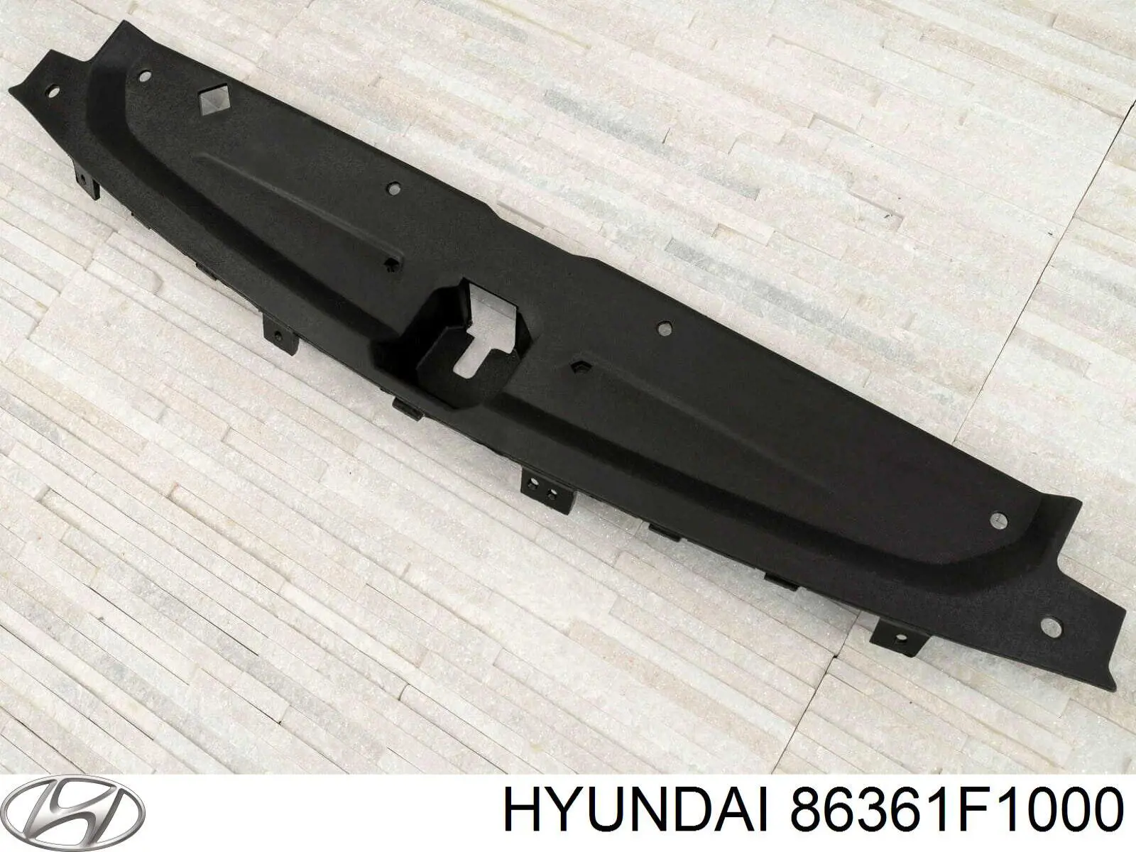 Купити 86361F1000 Hyundai/Kia Накладка верхня передньої панелі/супорту радіатора